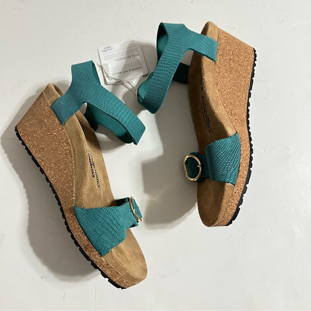 Papillio by Birkenstock Soley Leather Wedge Sandal - Picture 6 of 13